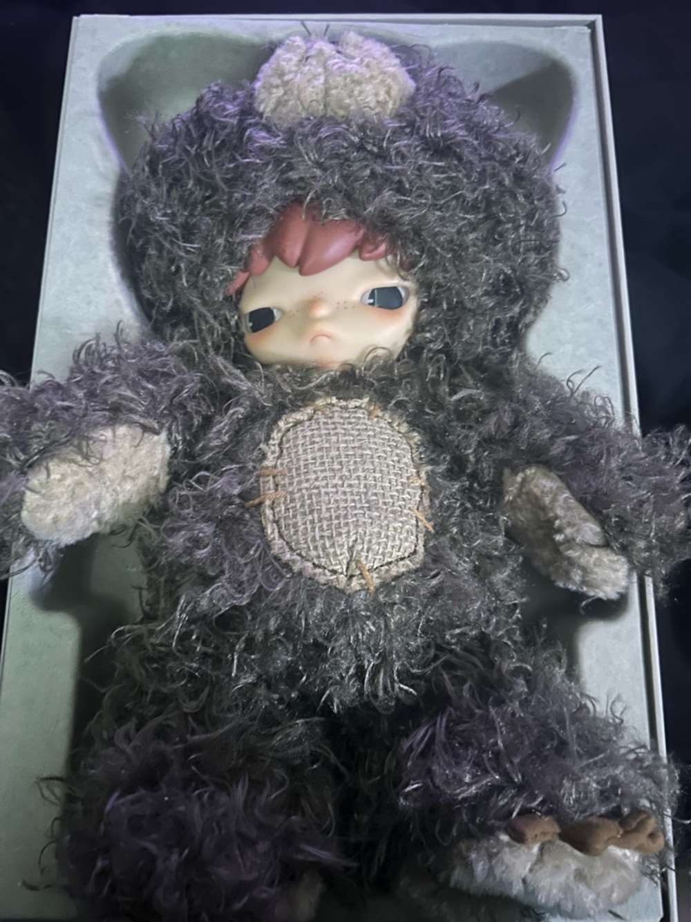 Hirono vinyl bear plush collectible